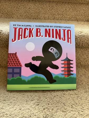598835991203 ~ JACK B. NINJA ~ Hard cover Book ~ Tim Mc Canna LIKE NEW 1