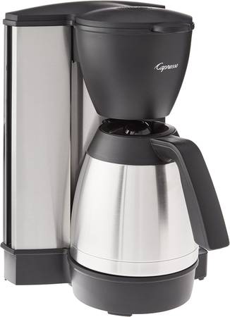 Capresso MT600 Plus Stainless Steel Coffee Maker 1