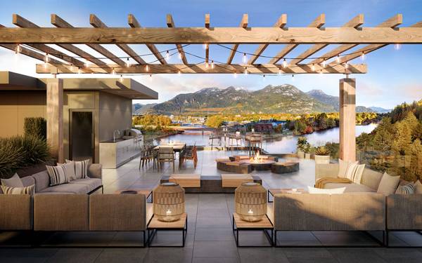 Squamish New Redbridge Luxury 1 Bedroom & Den with view of the Chief 1