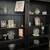 Restoration Hardware 2 bookshelves - black color 1 thumbnail