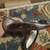Kenneth Cole Reaction 8.5 Open Toe Ballet Flats metallic silver beaded 2 thumbnail