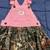 Little girls Overall Dress / Jumper in pink & Camo 3T 2 thumbnail