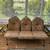 Indoor/outdoor Patio furniture (Couch, chair, ottoman) used but nice 3 thumbnail