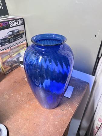 Vintage Cobalt Blue Vase 1