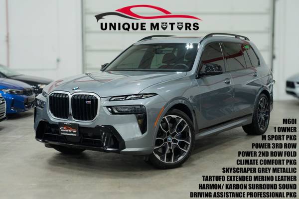 2023 BMW X7 AWD All Wheel Drive M60i SUV 1