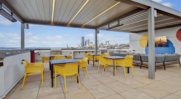 Fireplace*, Rooftop Firepit Lounge, Dog Wash Room 1