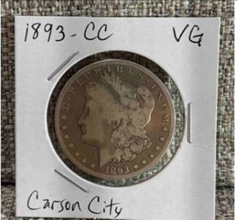 1893 CC Silver Morgan 1