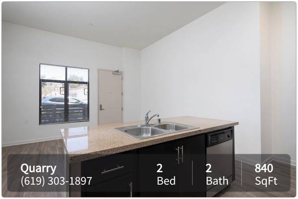 $2.995 / 2br - 840ft2 - 2BD/2BTH- ¡Se aceptan gatos! ¡L/L en la unidad! ¡A/A! ¡Más 2 semanas gratis! (La Mesa)63657343189123124