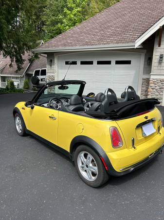 2006 Mini Cooper Convertible - $5,500 (Gig Harbor)63438033554051124