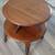 Vintage Two-Tier End Table - Dark Walnut Finish 5 thumbnail