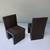 MINIATURE FRANK GEHRY Style MODERN DINING CHAIR SET (1:12 scale) 5 thumbnail