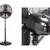 Hunter Retro Pedestal Stand Floor Fan, 3-Speed Adjustable 4 thumbnail