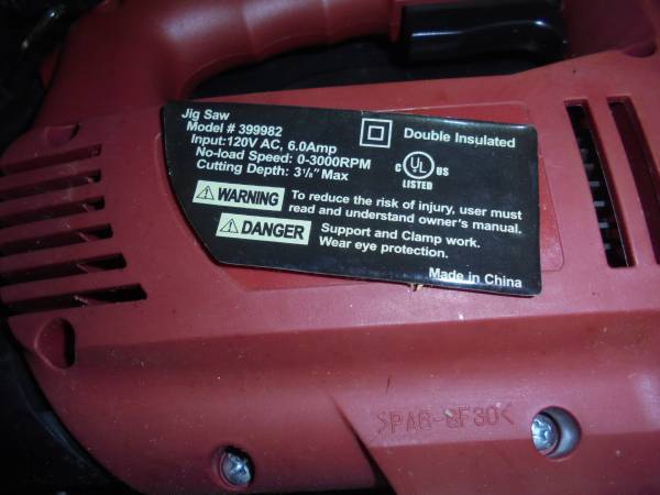 JIG SAW - NORTHERN INDUST. 1