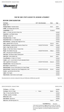 Diamond C MDT Dump Trailer 1