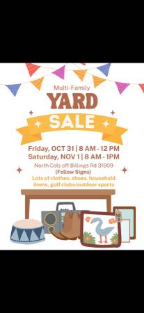 Multi-family garage sale 1