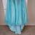 NWT Terani Couture Aqua Strapless Mermaid Formal Prom Evening sz 8 9 thumbnail