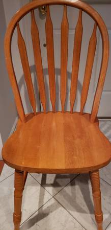 solid hardwood chair 1