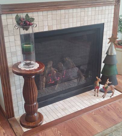 Antique Table Leg Solid Oak Plant Stand 1