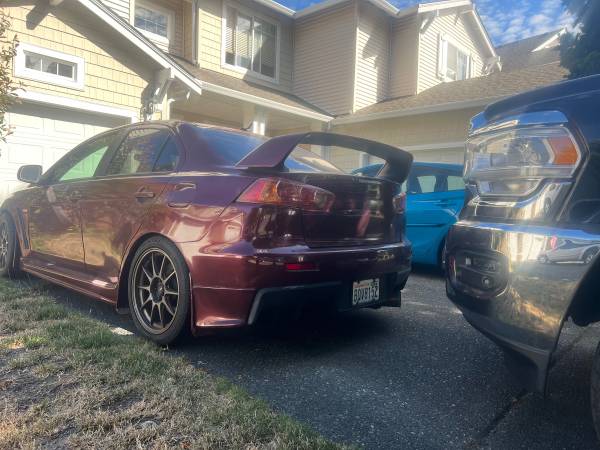 Mitsubishi lancer evo x final edition GSR - $25,000 (auburn)63617918482561121