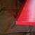 Mid century Asian influence mixed use Red metal waste basket 8 thumbnail