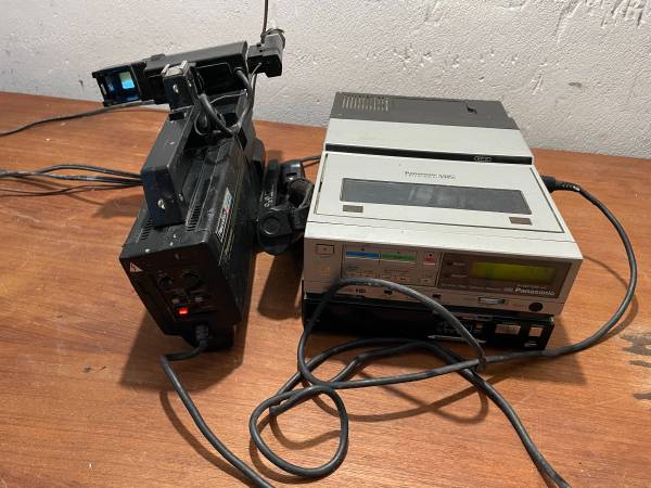 Panasonic video camera, recorder and tuner adapter 1