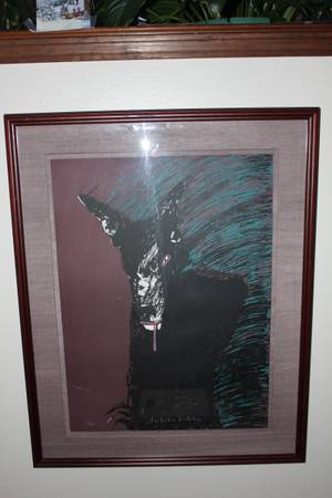 Fritz Scholder, Portrait of a Werewolf 1