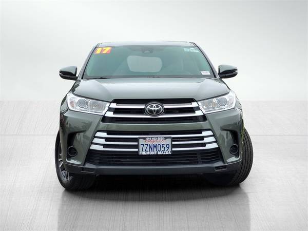 2017 Toyota Highlander suv Alumina Jade Metallic - $304 (CALL 510-854-8790 FOR CUSTOM PAYMENT)63438746507905121