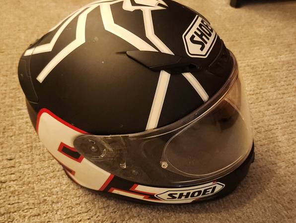 Motor Cycle Helmet Shoei Black Ant Large 1