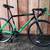700c Kent Road Tech Men's Bike, Ages 13+, Black/Green 1 thumbnail