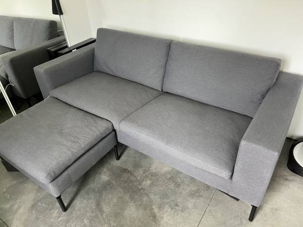 Blu Dot Blu Dot New Standard 78" Sofa - Nixon Blue 1