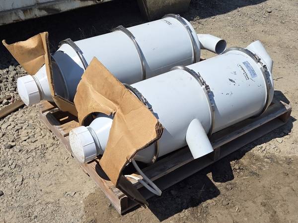 Coperion K-Tron 5215-47 Inline 4" Static Aluminum Filter 1
