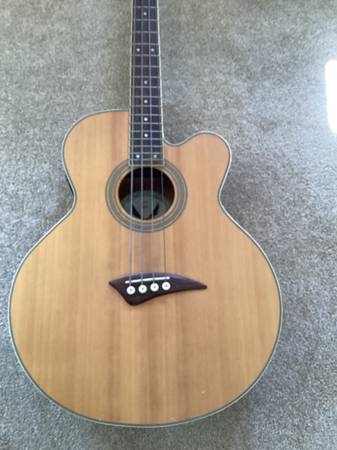 Dean Acoustic/Electric Bass Guitar 1