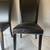 Modern 5-Piece Dining Set  White Faux Marble Table with Black Nailhead Chairs 12 thumbnail