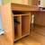 IKEA Large 2 Drawer Computer Desk with Extra Hutch and Rolling Computer Cart 4 thumbnail