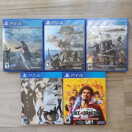 ☆ Assorted PS4 and Switch games - $10 (san mateo)63443316696833121