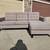 Gray Tuft Sectional Sofa Chaise 1 thumbnail