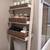 Pottery Barn Ladder Shelves with Ainsley Seagrass Baskets 2 thumbnail