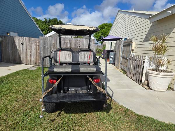 Club Car Golf Cart 48v, raised, mag wheels 1