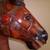 Solid Wood Carved LARGE Vintage Horse 12 thumbnail