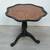 Side Table round 30s 40s solid wood, Black w/ Coins in Epoxit 4 thumbnail
