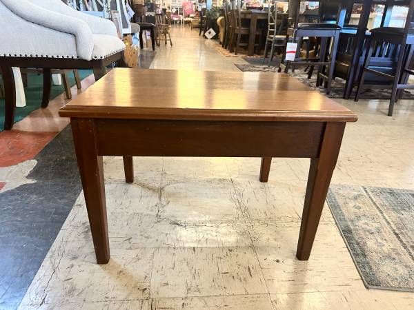 Wood side table/end table 1