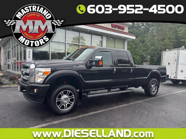 2014 Ford Super Duty F-350 F350 F 350 SRW CREW CAB 8 BED PLATINUM 6.7L POWE - $38,994 (+ MASTRIANOS DIESELLAND)63654724973699120