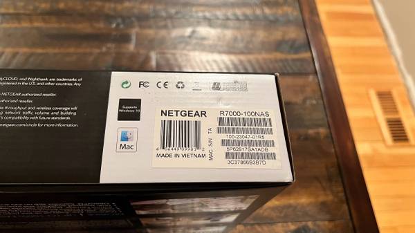 Like New Netgear Nighthawk R7000-100NAS - $50 (Chalfont)63440788231297121