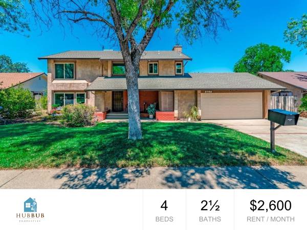 $2,600 / 4br - 1937ft2 - Casa de 4 dormitorios en West Redding - Fujiyama (Redding)63972529853571120
