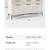 West Elm Wood Tiled Buffet Media Console Entertainment Center Cabinet 12 thumbnail