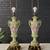 Pair of Vintage Pair of Green Porcelain Urn Shape Table Lamps, c.1960’ 1 thumbnail