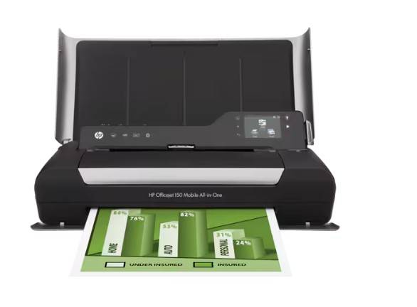 HP OfficeJet 150 Mobile Wireless Printer Battery or AC - New 1