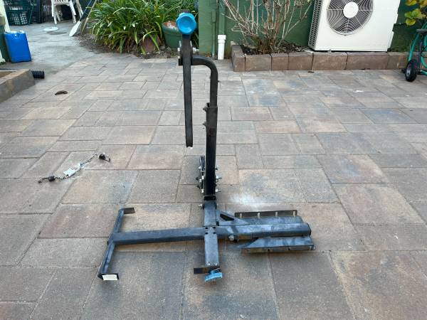 Folding manual wheelchair carrier 1