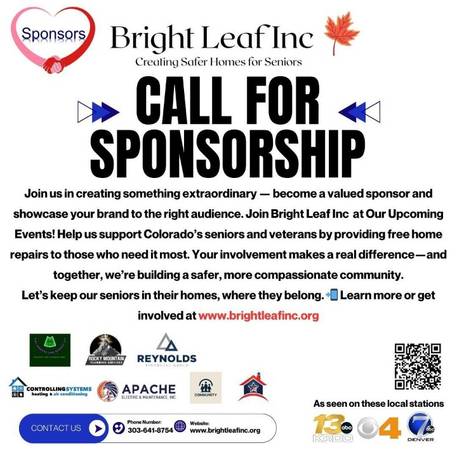 Business sponsors needed 1