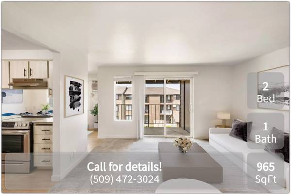 $1,450 / 2br - 965ft2 - 2 bed 1 bath ready to view now! Visit our community today! (Walla Walla)63838123137281121